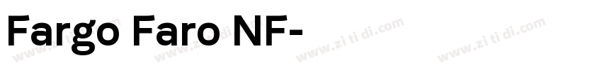 Fargo Faro NF字体转换